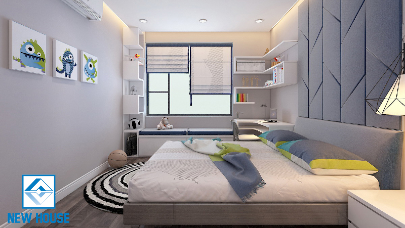 Thiết kế Phòng ngủ căn hộ chung cư Ngoại Giao đoàn