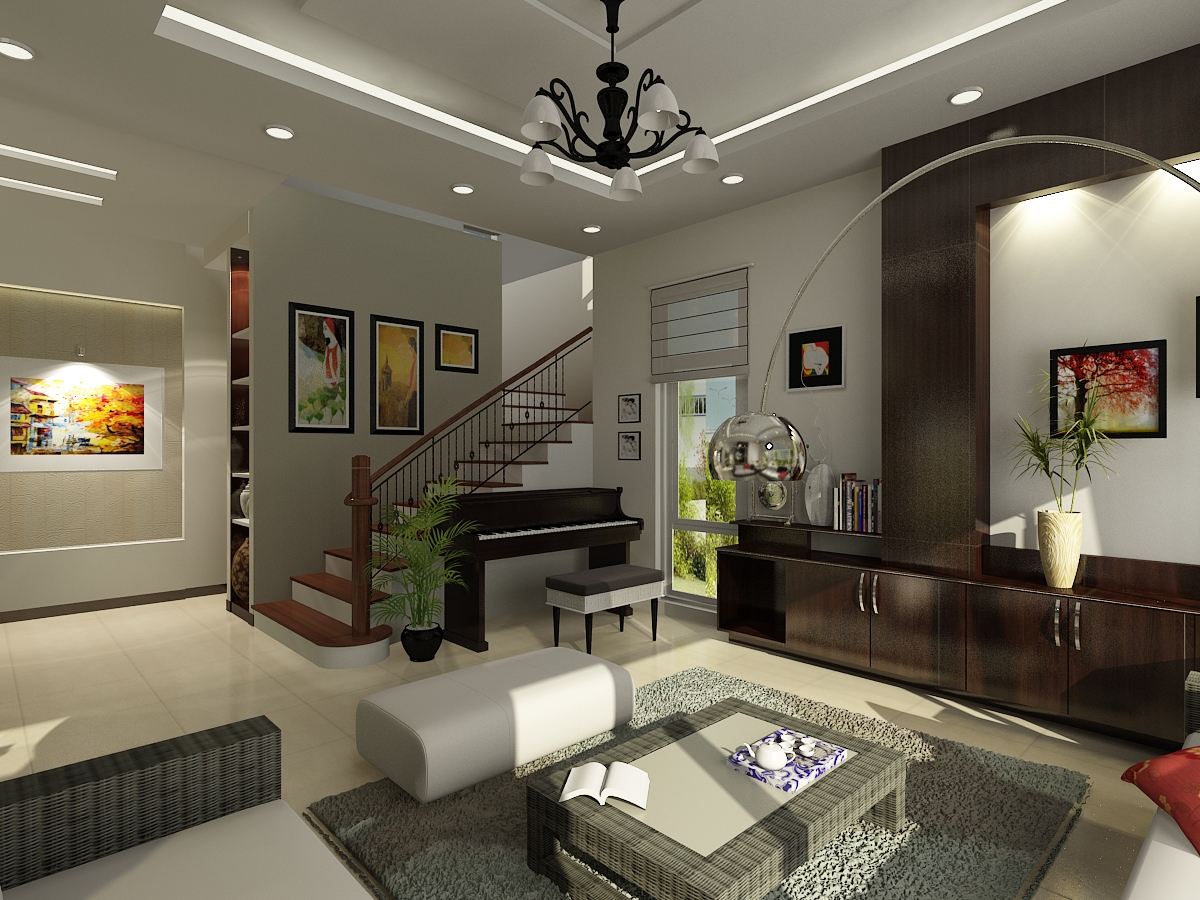 Thiết kế nội thất nhà phố Chị Linh - Phạm Hùng