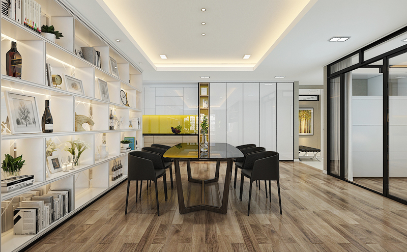 Thiết kế nội thất chung cư Làng Việt Kiều Châu Âu